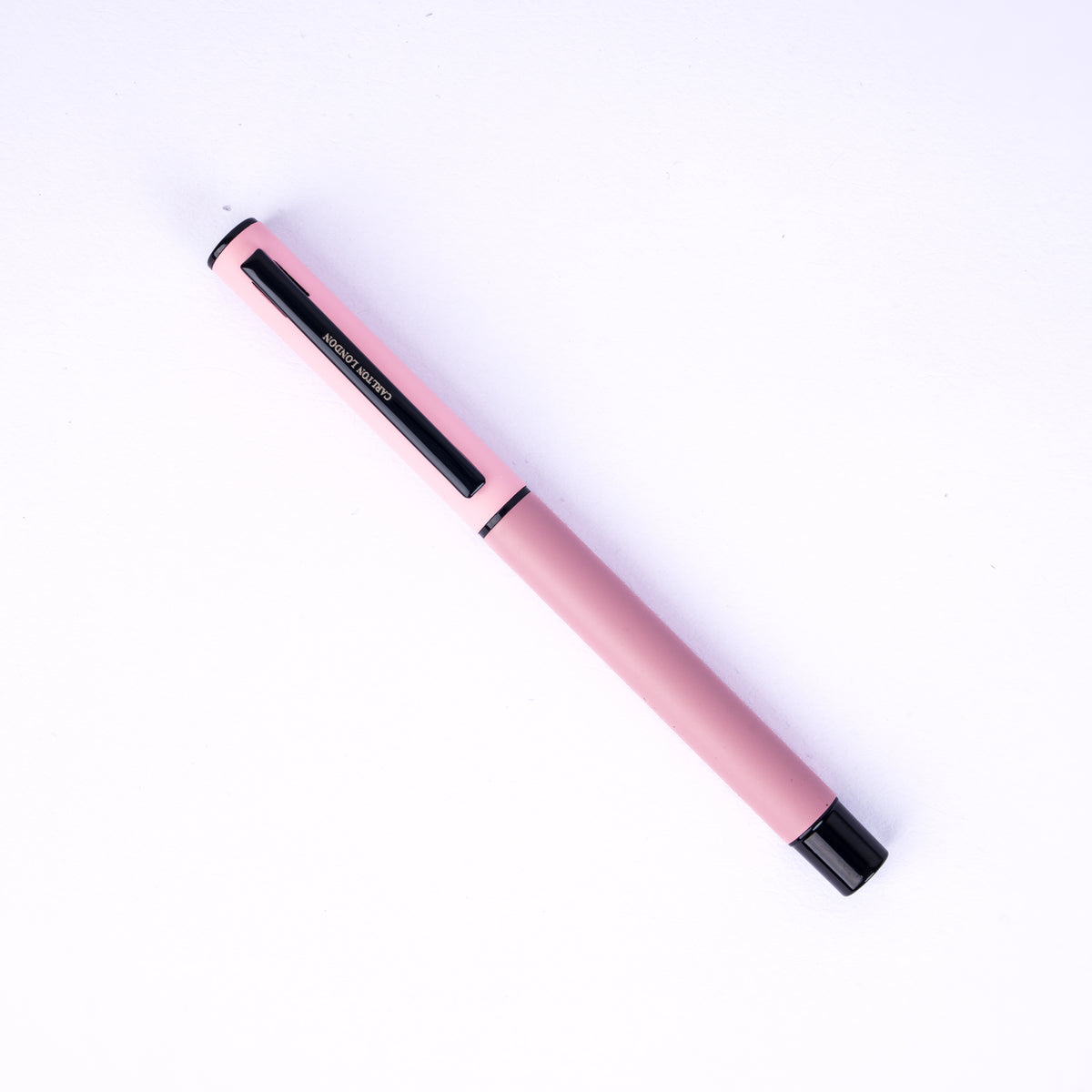 Carlton London Pink Executive Ball Pen Elegant Metallic Body with Smooth Ink Flow