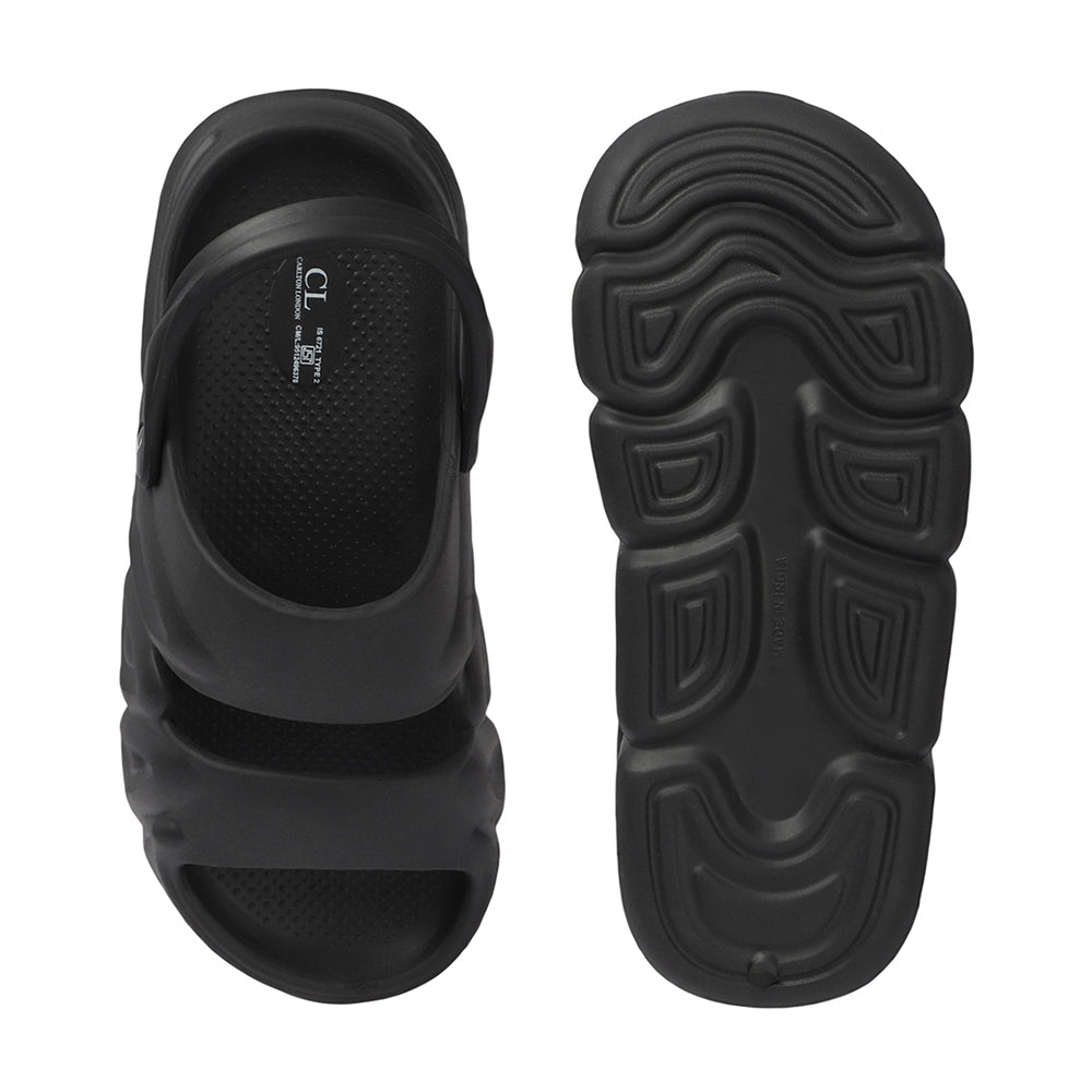 Men Textured Adjustable Double Strap Sandals
