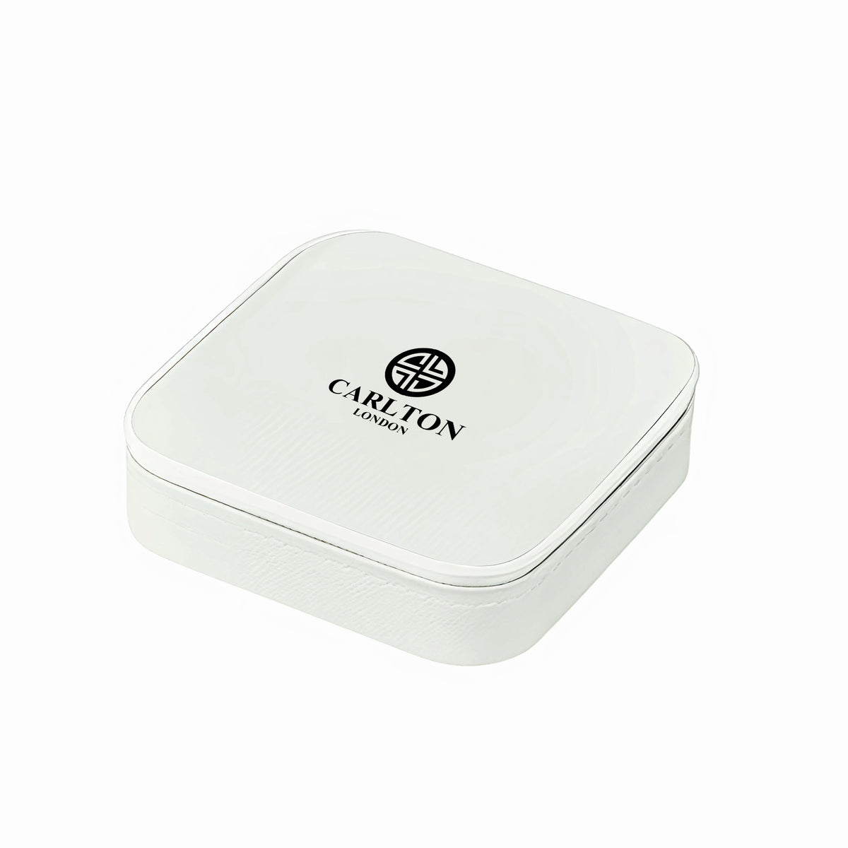 PU Mini Jewellery Organizer Squart White - CLJW-06