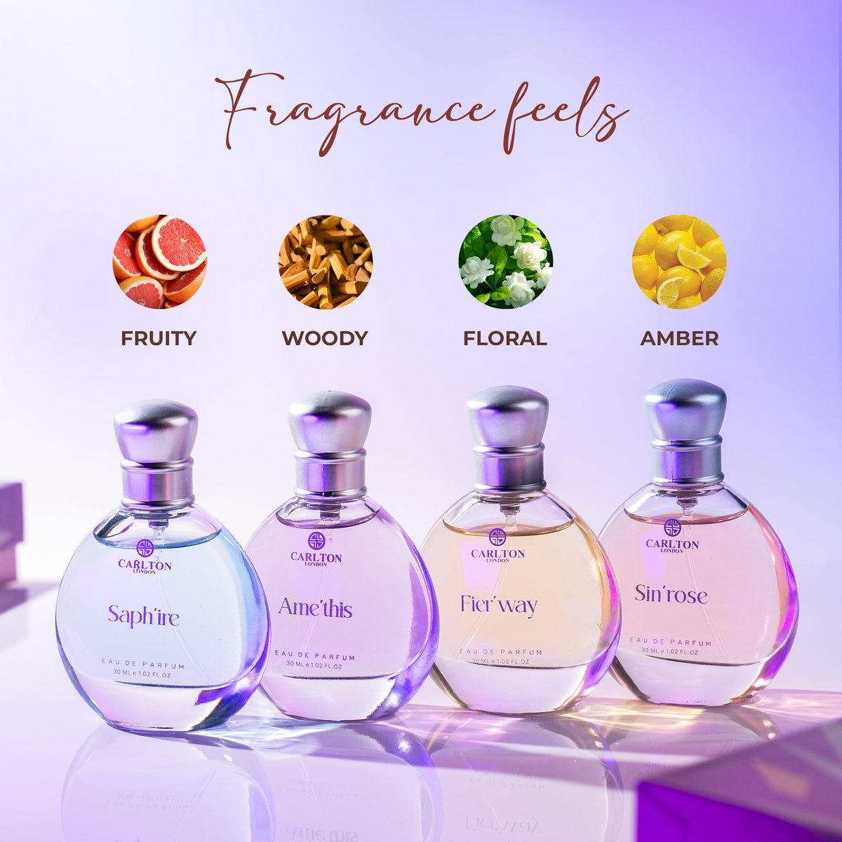 Women Exotique Gift Set Of 4 - 30Ml Each