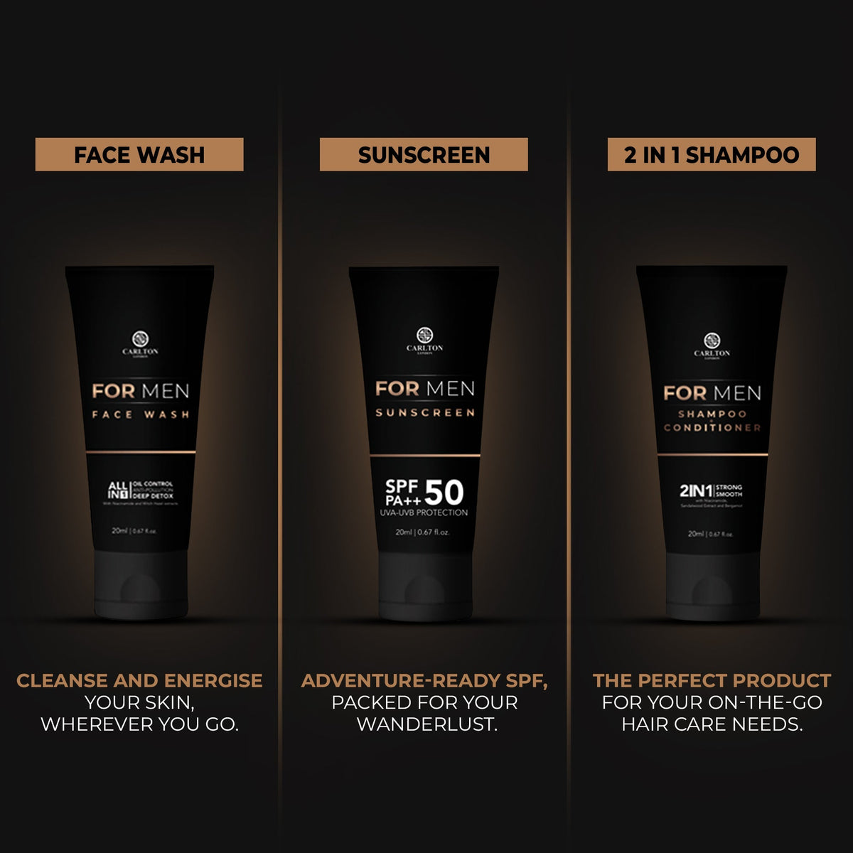 Men Travel Kit - 110Ml