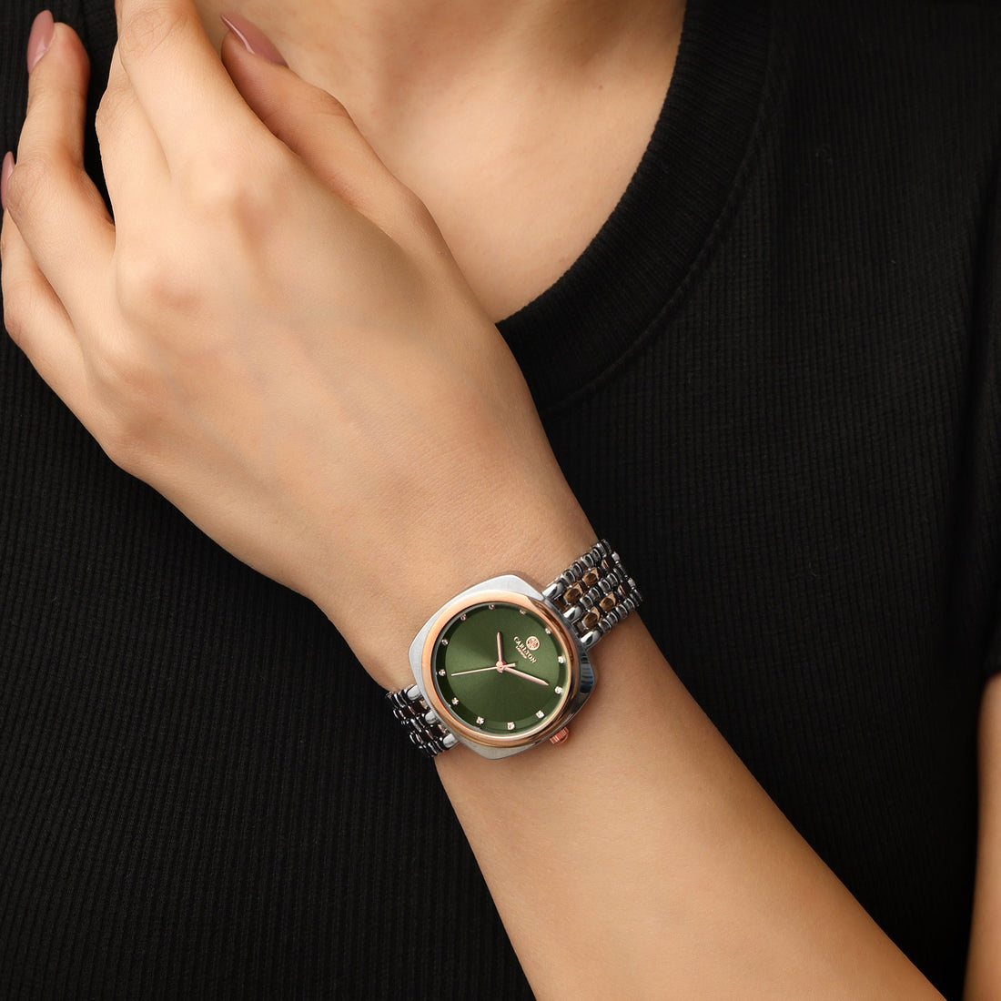 Women Celeste Olive Green Analog Watch - CLW-CT-11