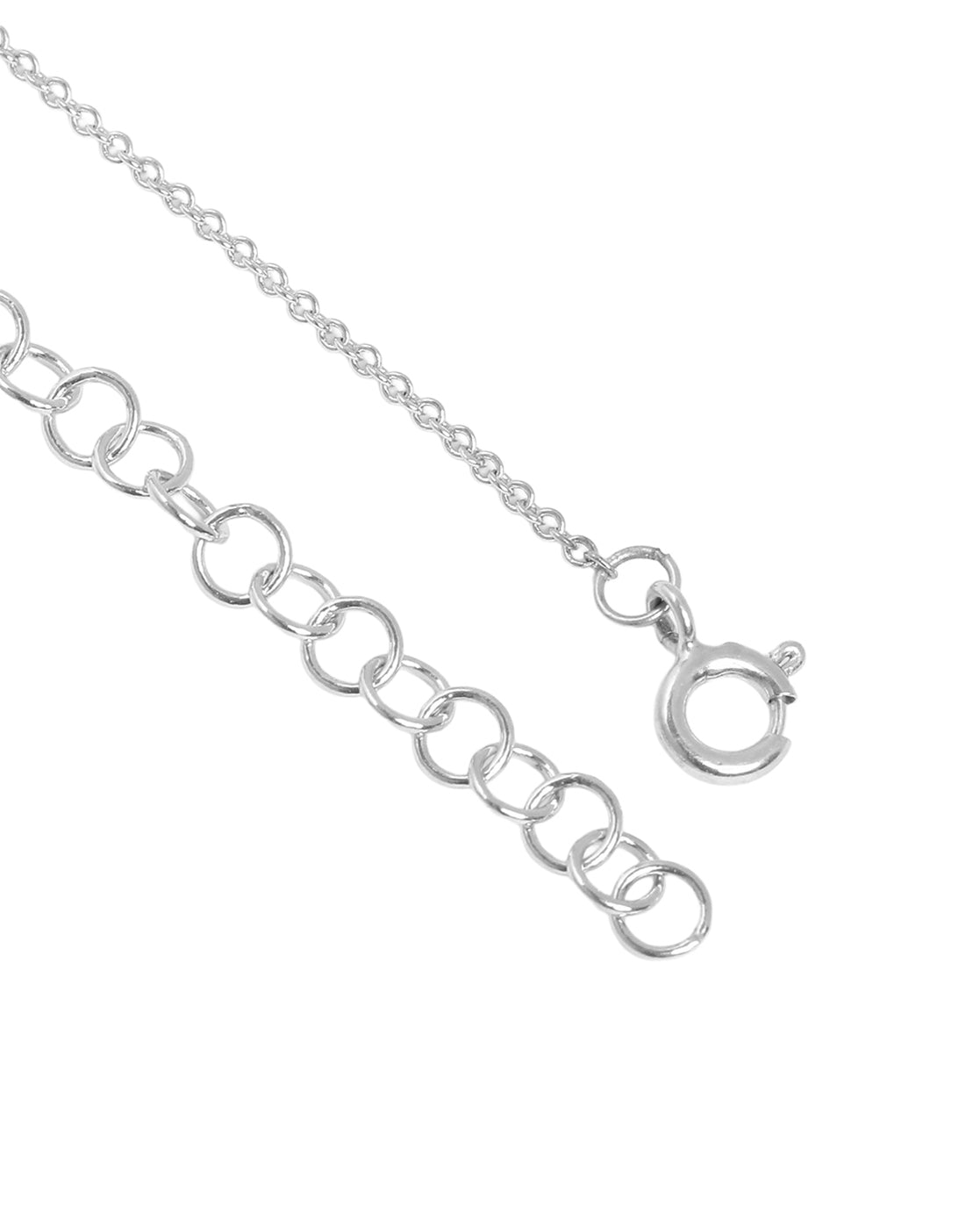 Men Rhodium Plated with CZ and Accent Stone Enamel Pendant and Chain