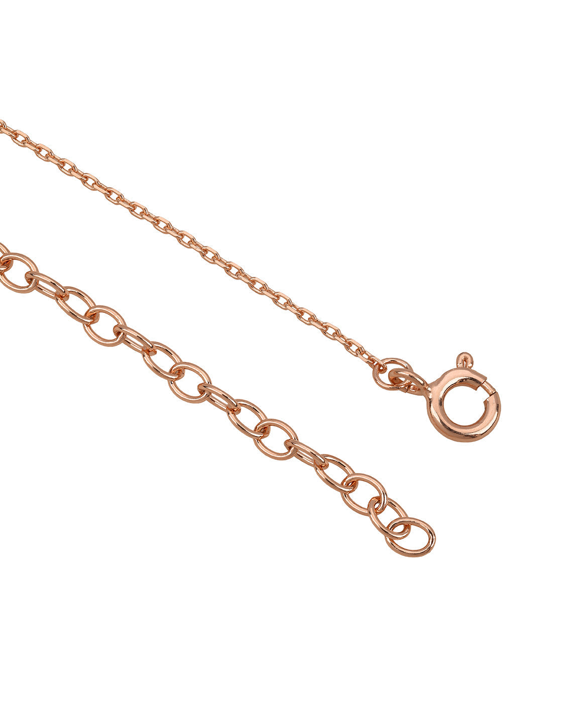 18kt Rose Gold Plated MOP Tree of Life Pendant and Chain