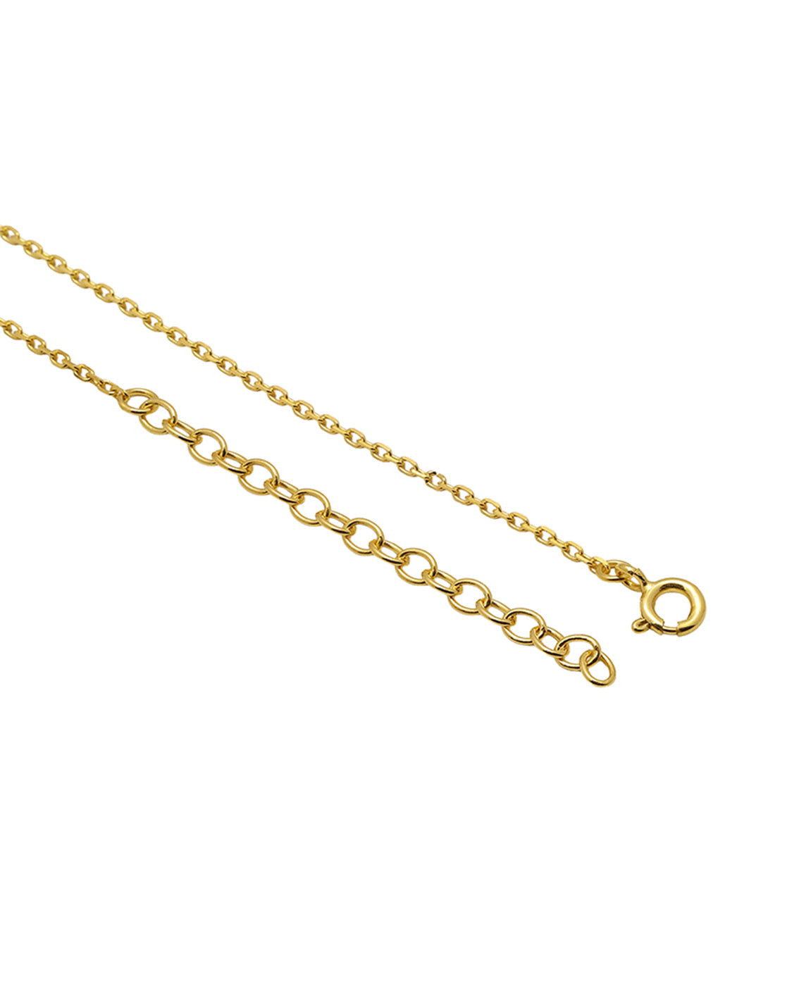 18K Gold Plated Floral Pendant Necklace & Earring Set