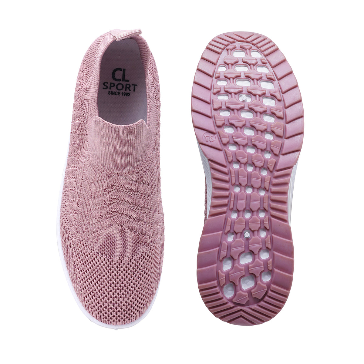 Women Comfortable Flyknit Lightweight Slip-On Sneakers