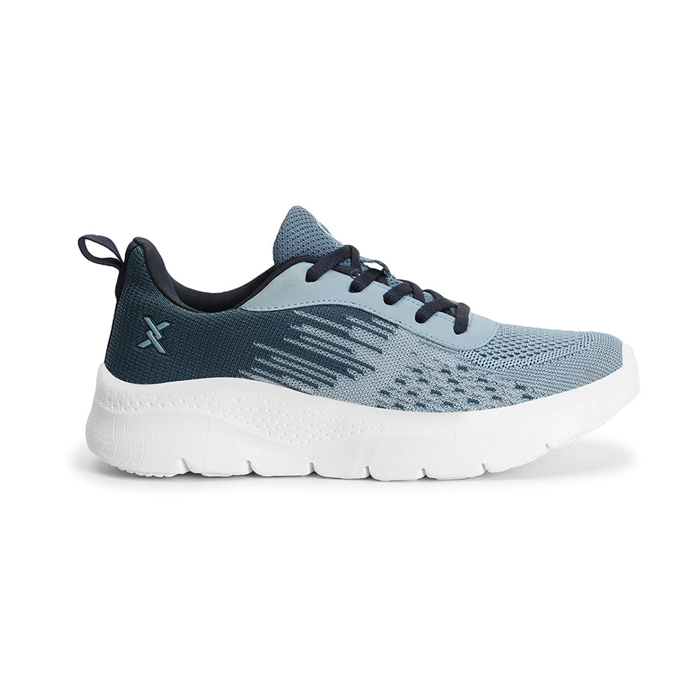 Women Mesh Flyknit Technology Lace-Up Sports Shoes