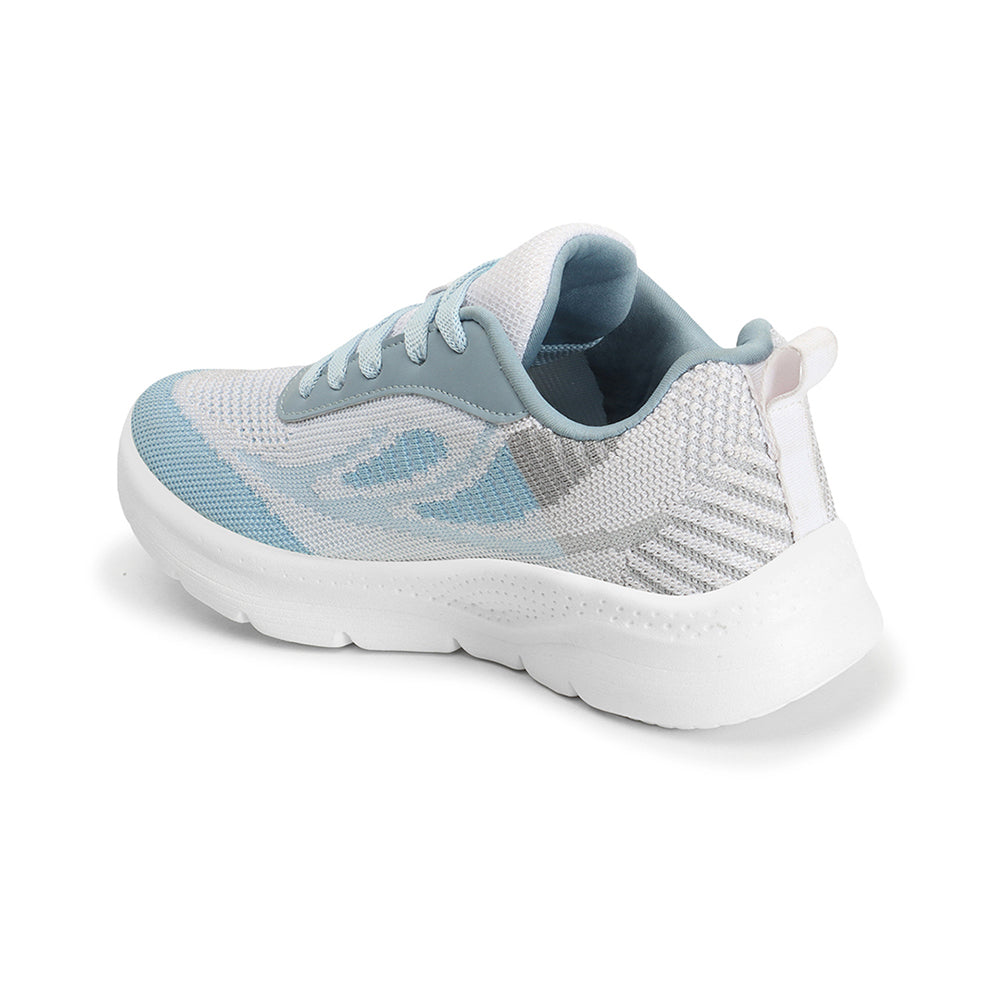 Women Mesh Flyknit Technology Lace-Up Sports Shoes