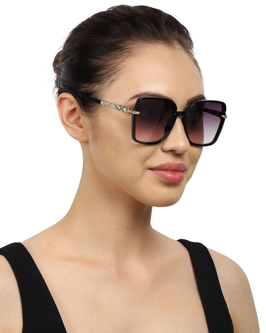 Carlton London Uv Protected Lens Oversized Sunglasses For Women