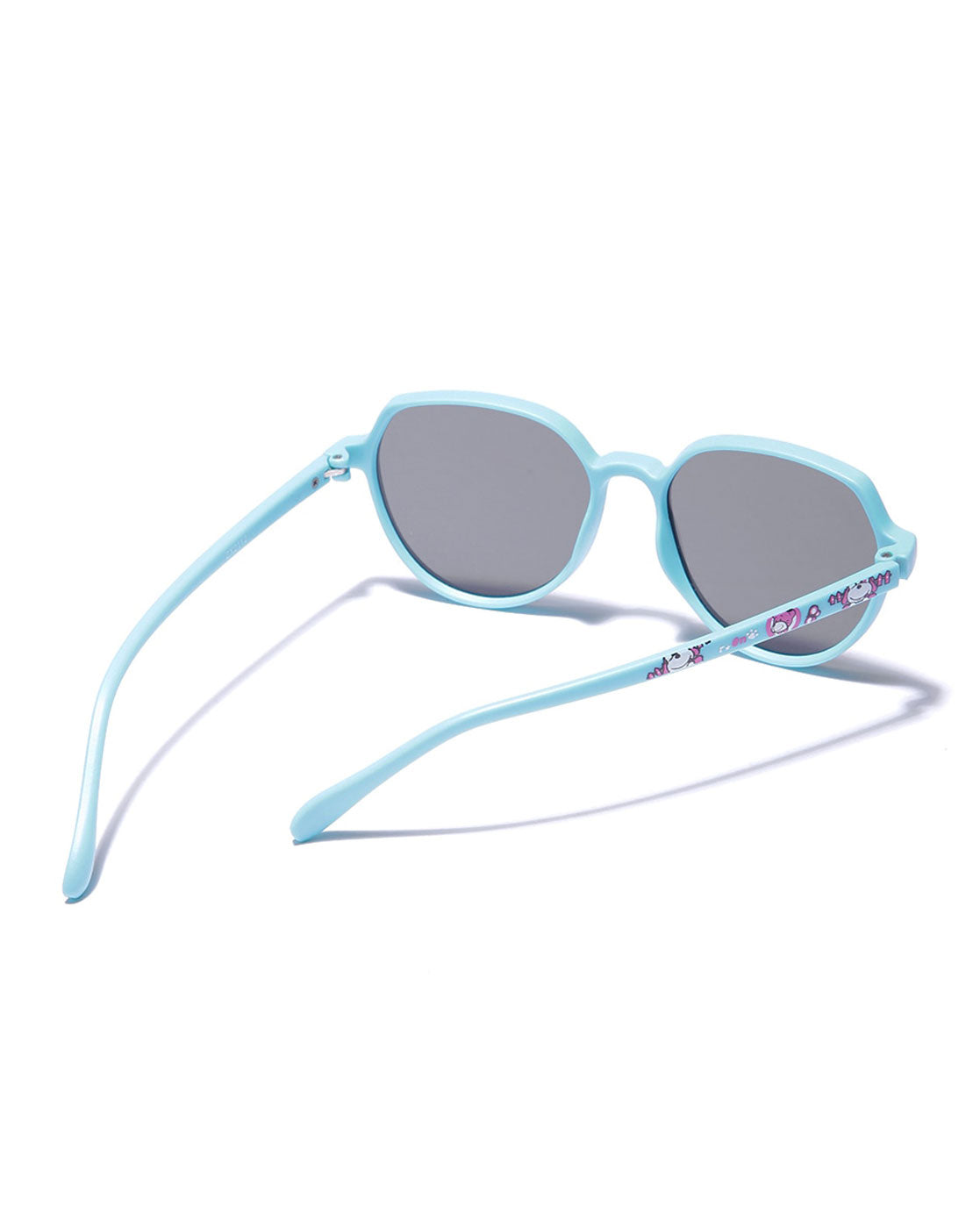 Turquoise Toned with Polarised Lens Oval Sunglass for boy