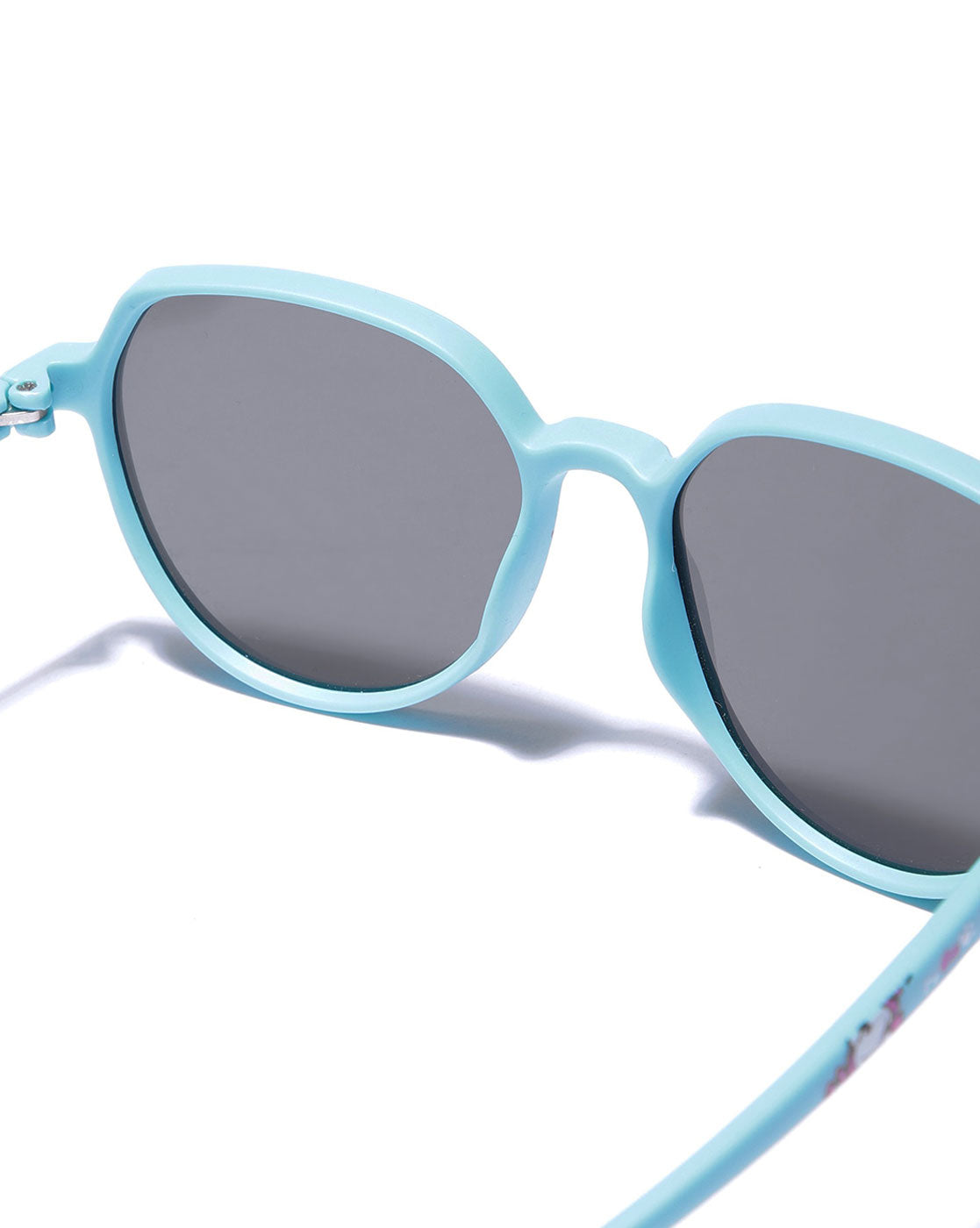 Turquoise Toned with Polarised Lens Oval Sunglass for boy
