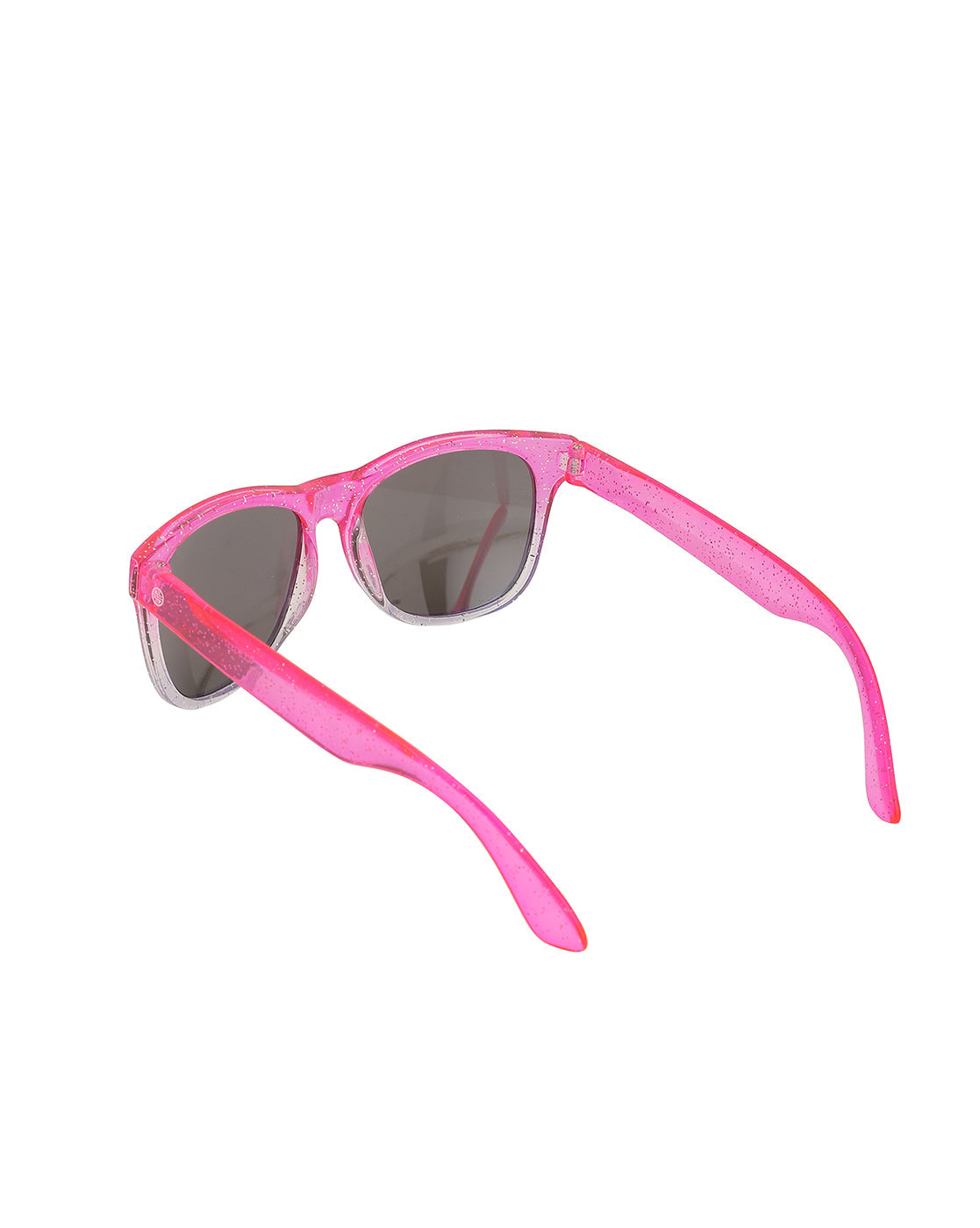 Kids Girls Pink With Uv Protected Lens Mirror Sunglass
