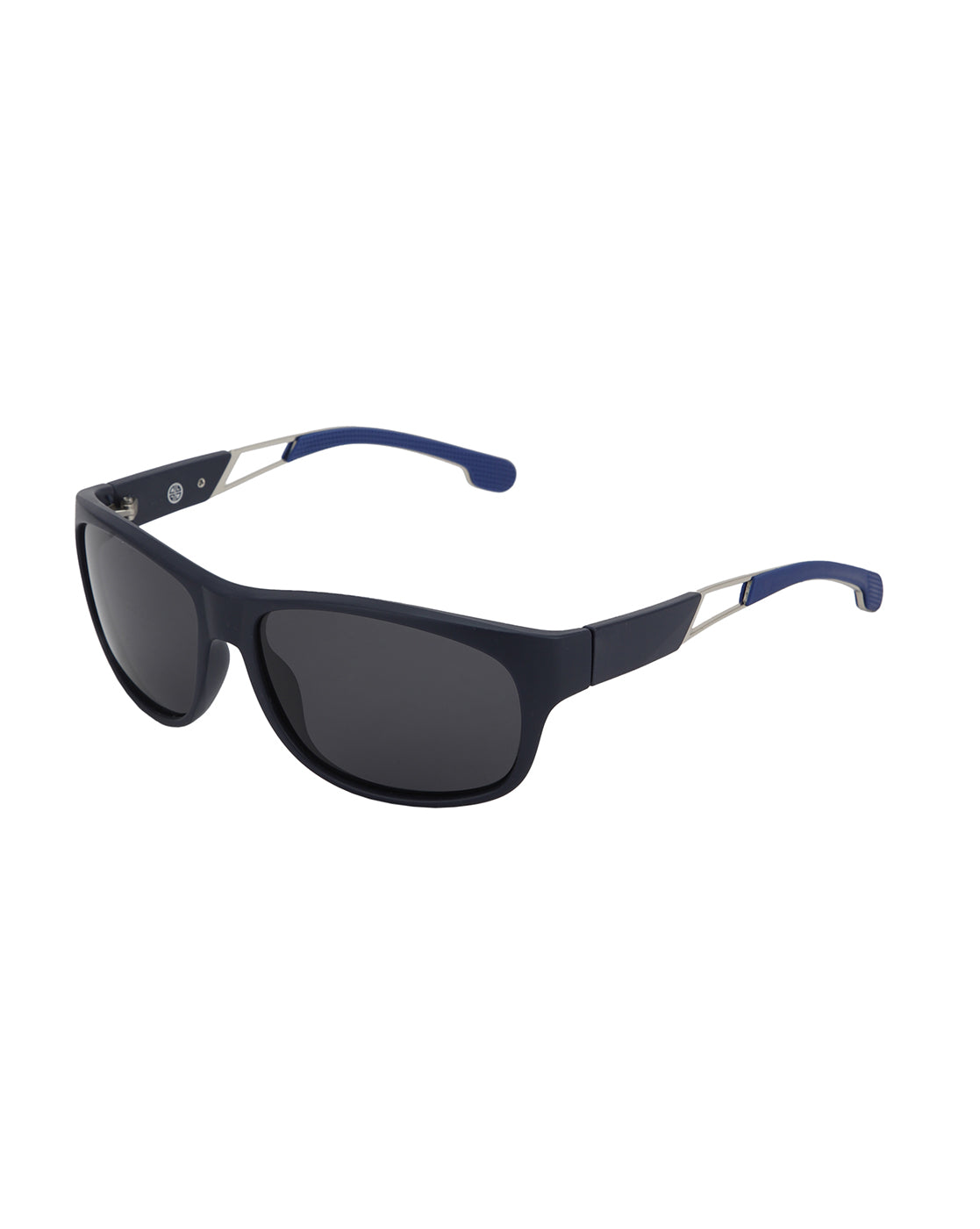 Black with Blue Toned and Black Polarised Lens Sports Sunglass for men