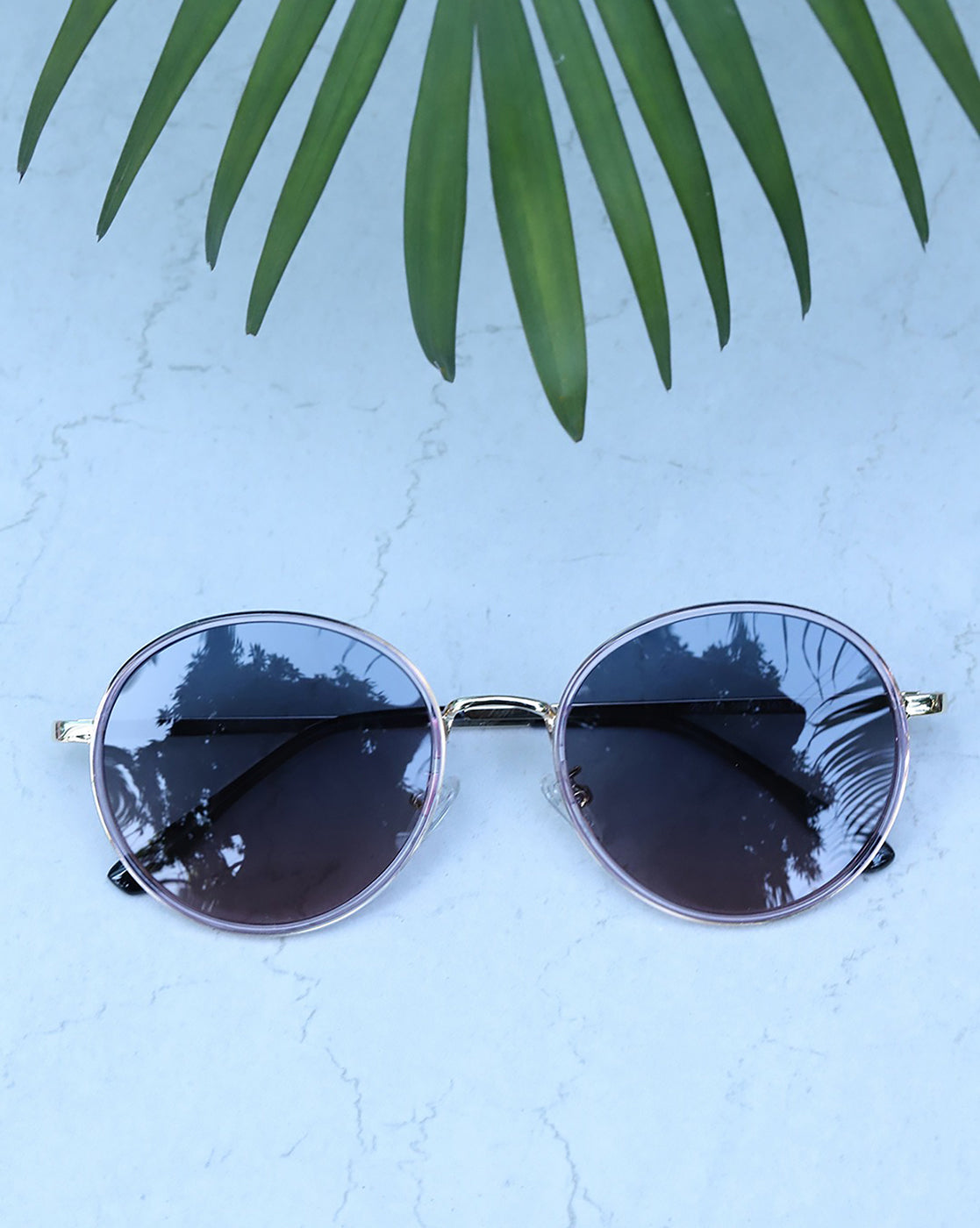 Carlton London Oval Sunglasses With Uv Protected Lens For Women