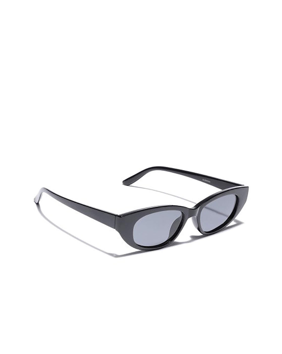 Women Black Toned with Black Polarised Lens Cat Eye Sunglass