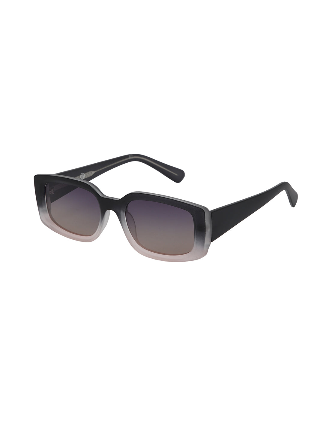 Double Toned with Polarised Lens Rectangle Sunglass for women