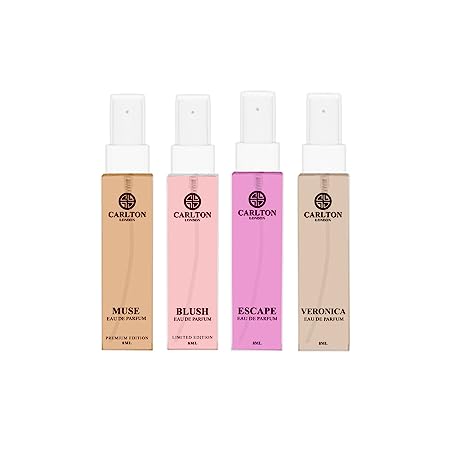 Combo Women Escape, Muse, Veronica And Blush Perfume- 8Ml Each