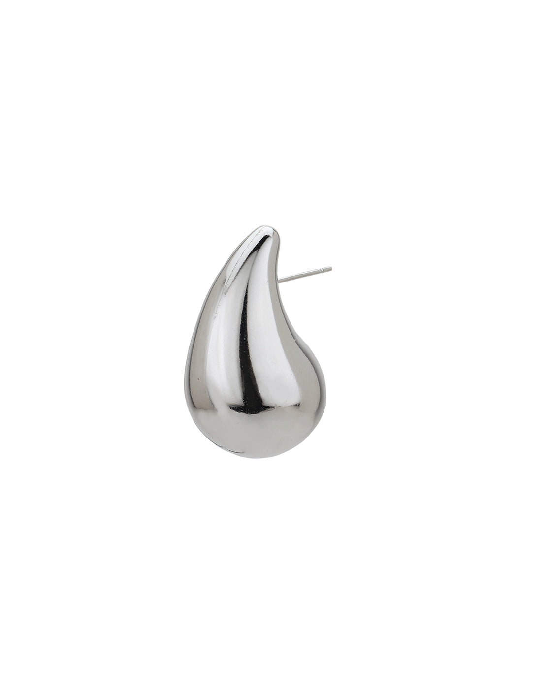 Silver Plated Droplets Stud Earring for women