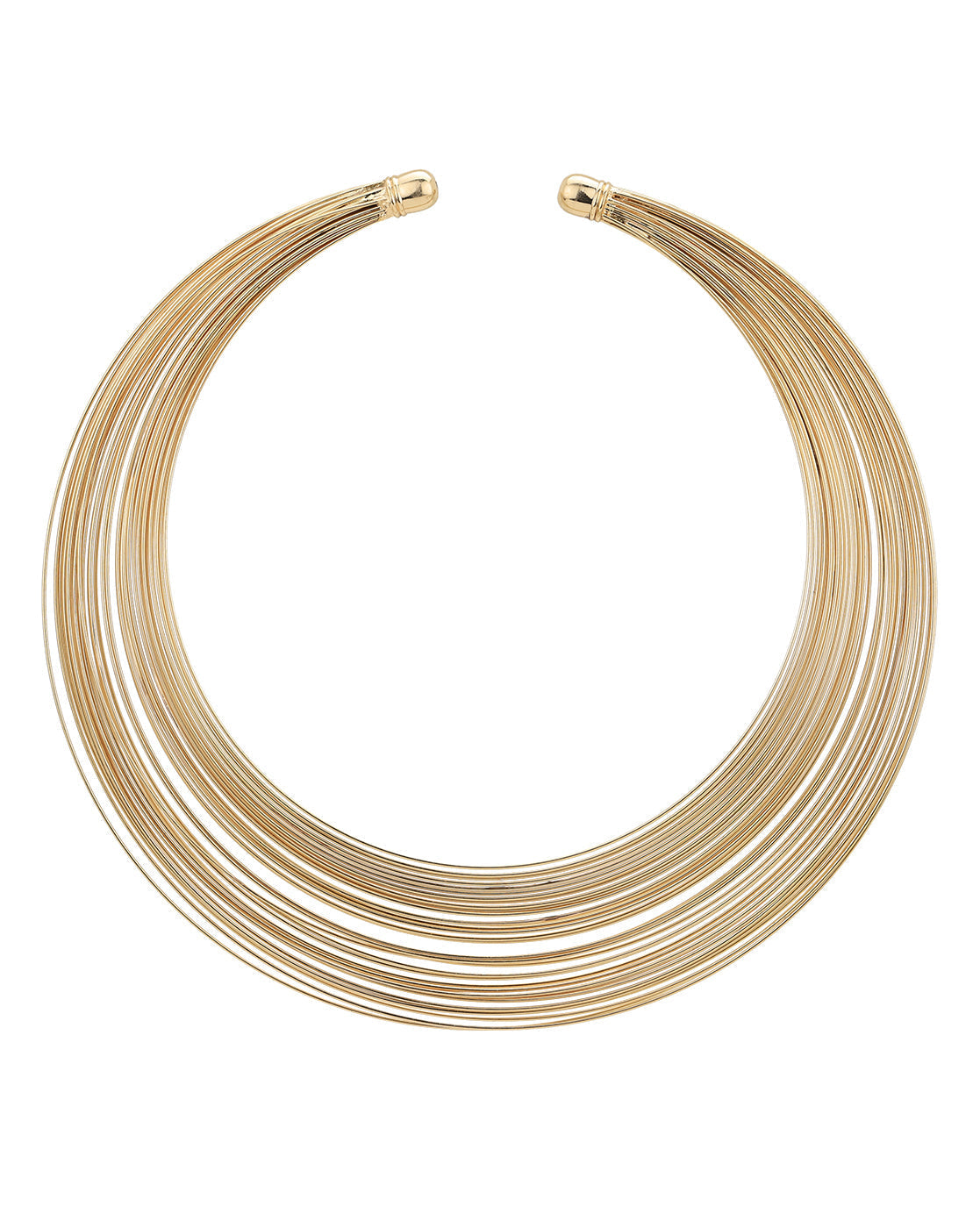 Gold Plated Fancy Choker Necklace for women