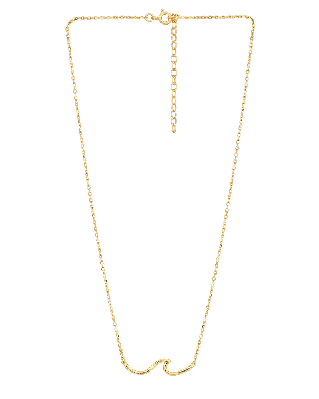 18kt Gold Plated Contemporary Necklace for women