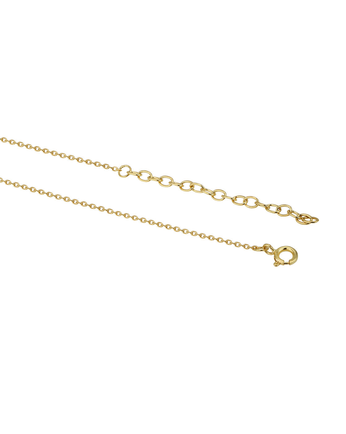 18kt Gold Plated Lucky Clover Charm Fancy Necklace