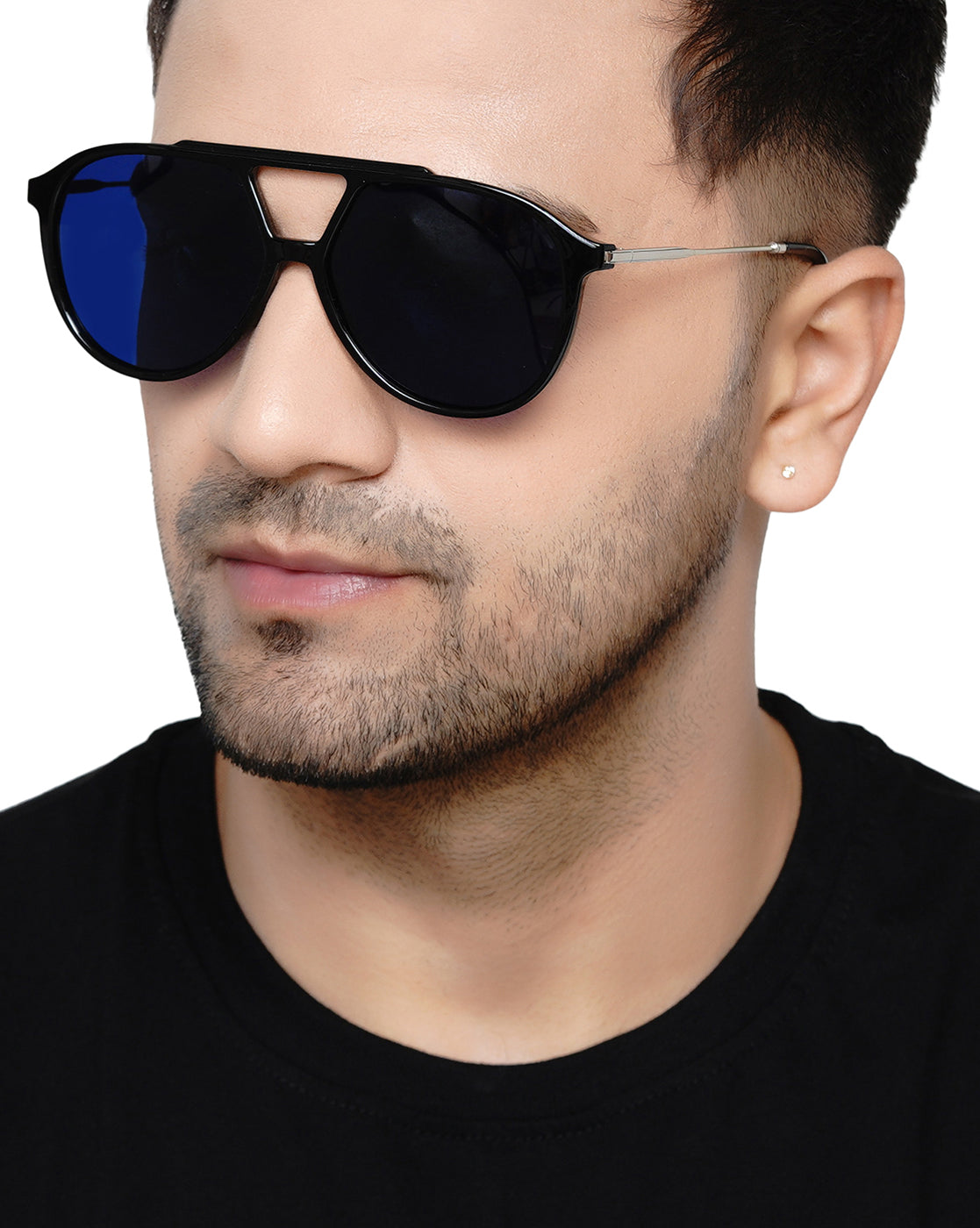 Carlton London Uv Protected Oval Sunglasses For Men