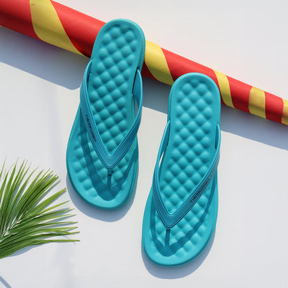 Women Comfort Textured Sole Thong Slippers
