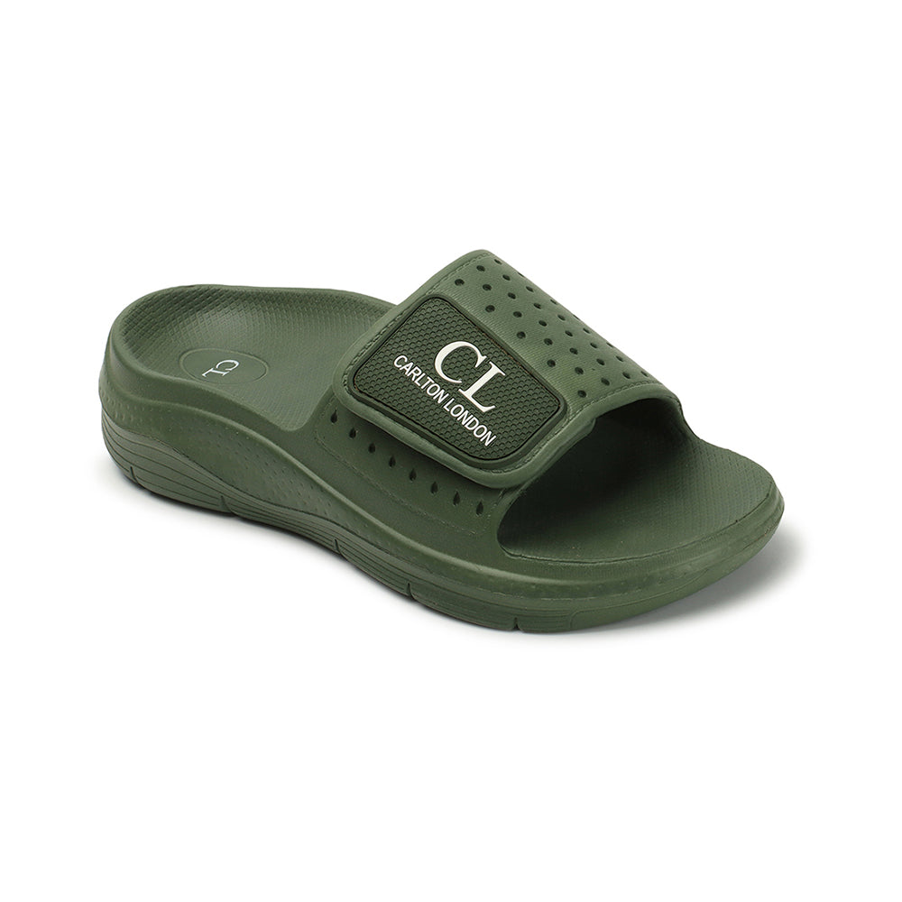 Men Perforated Adjustable Comfort Sliders