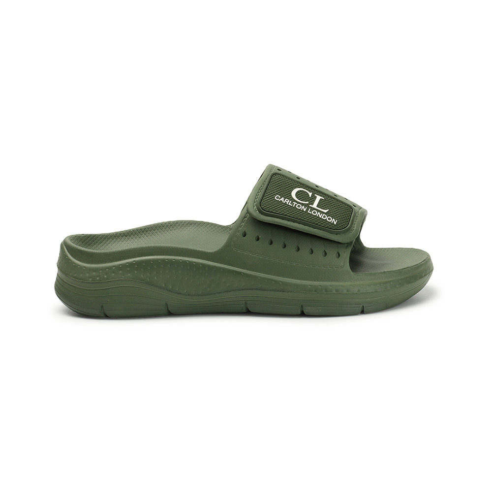 Men Perforated Adjustable Comfort Sliders