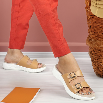 Women Lightweight Slio On Sandals