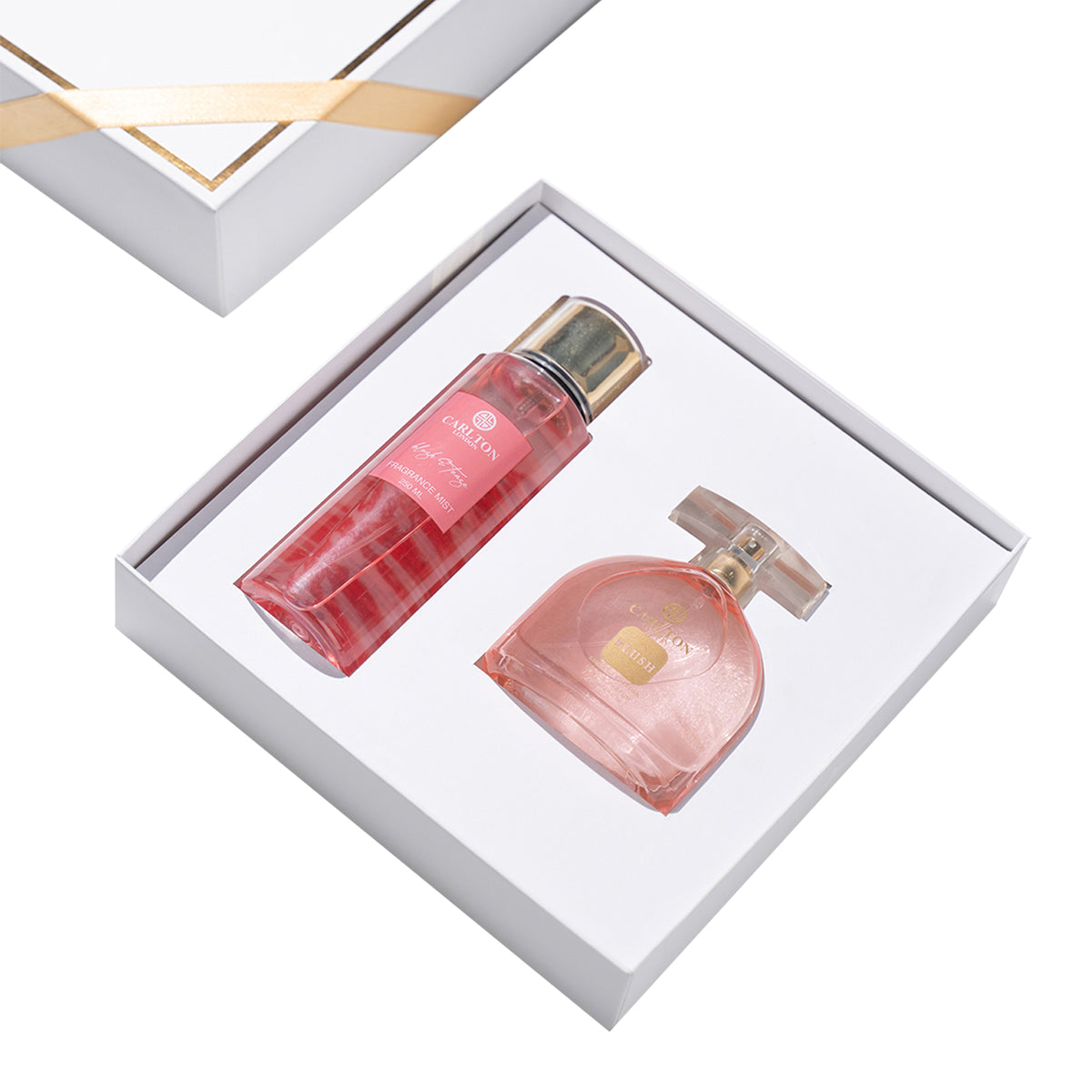 Women Gift Set Of 2 Blush Perfume 100Ml + Blush &amp; Tease Body Mist 250Ml