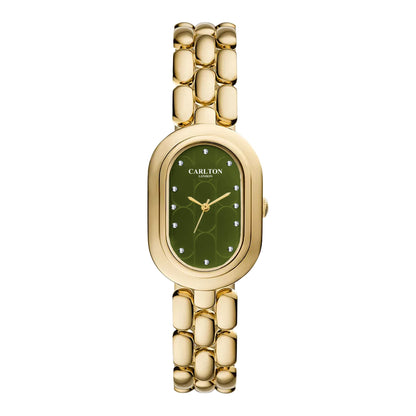 Carlton London Women Cecil Analog Watch CL-CEC-OG
