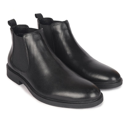 Classic Slip-On Ankle Chelsea Boots for Men
