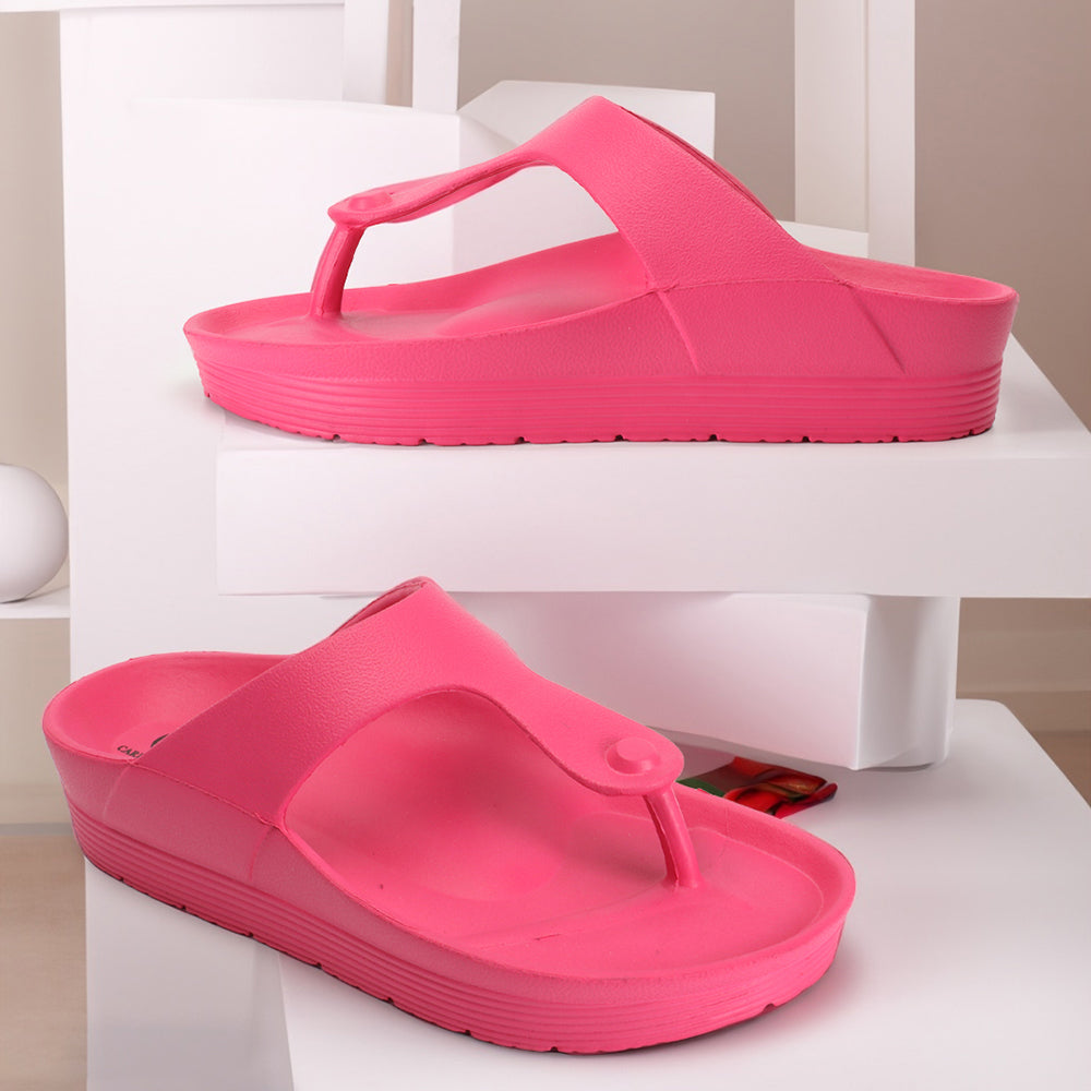 Women Comfort Round Toe Slip On Casual Flipflops