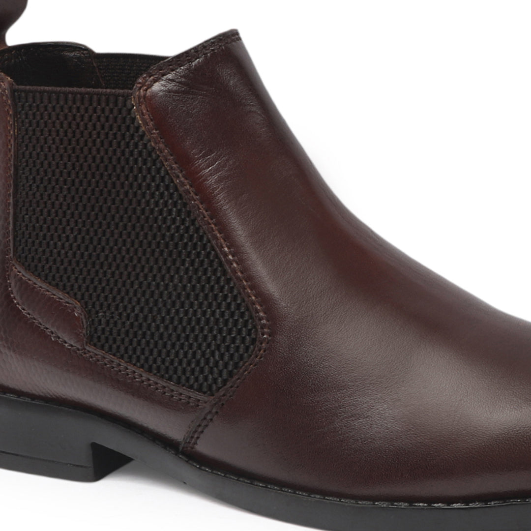 Style and Comfort Leather Classic Ankle Boots for Men