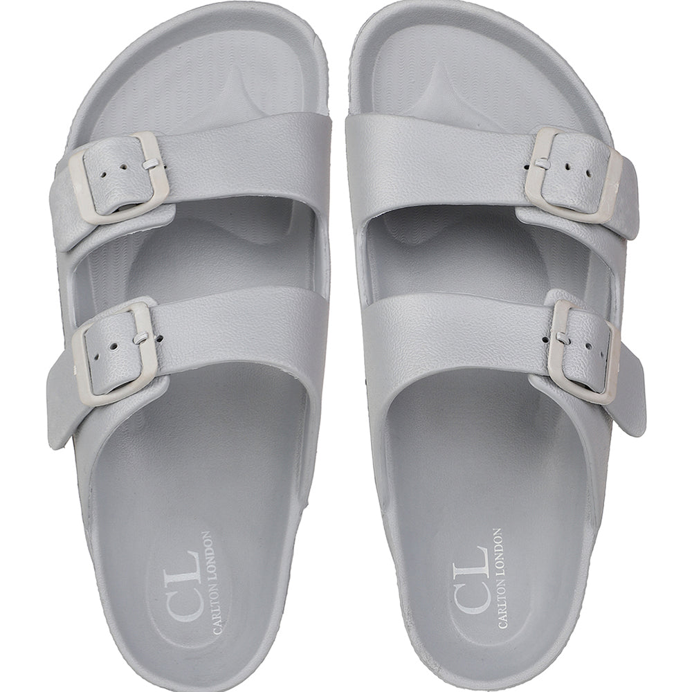 Men Dual Strap Adjustable Comfort Slides