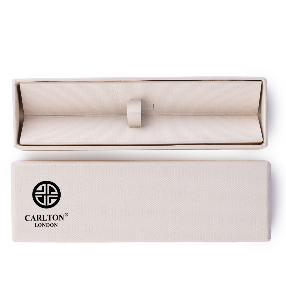 Carlton London Rust Orange &amp; Black Ball Pen  Unique Executive Writing Pen with Clip  Fine Tip
