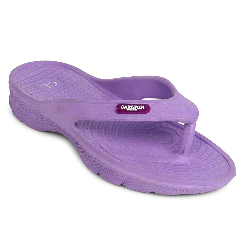 Women Fuchsia Comfortable Wedge Flip Flops