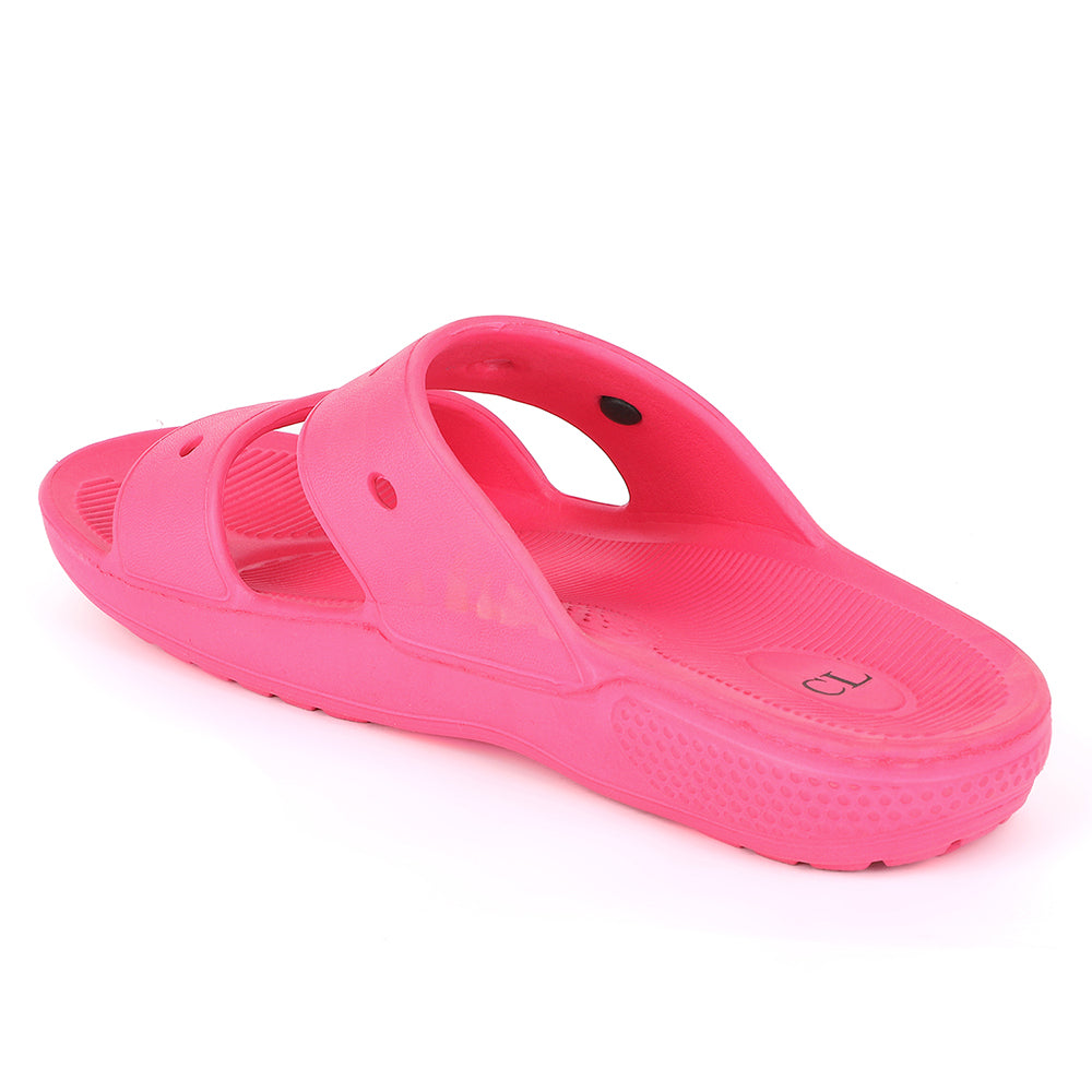 Women Lightweight and comfortable Dual Strap Slides