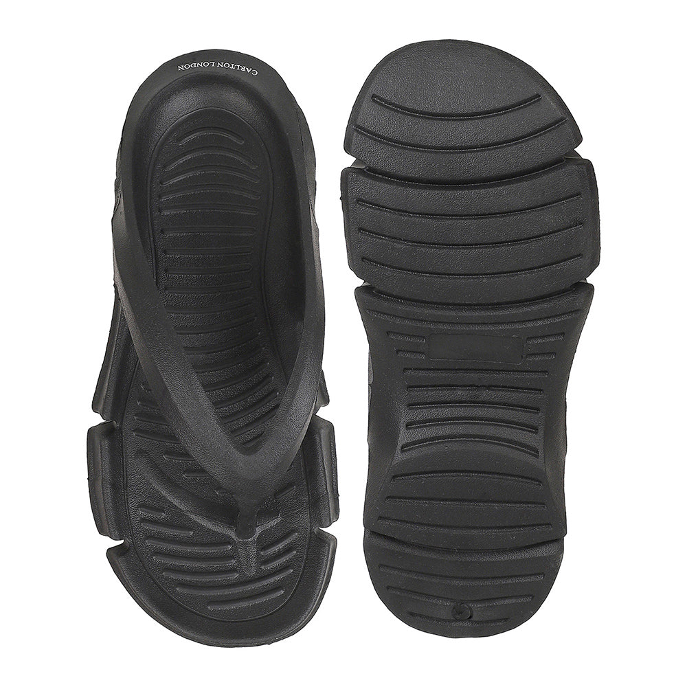 Men Sculpted Sport Thong Sandals
