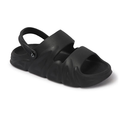 Men Textured Adjustable Double Strap Sandals