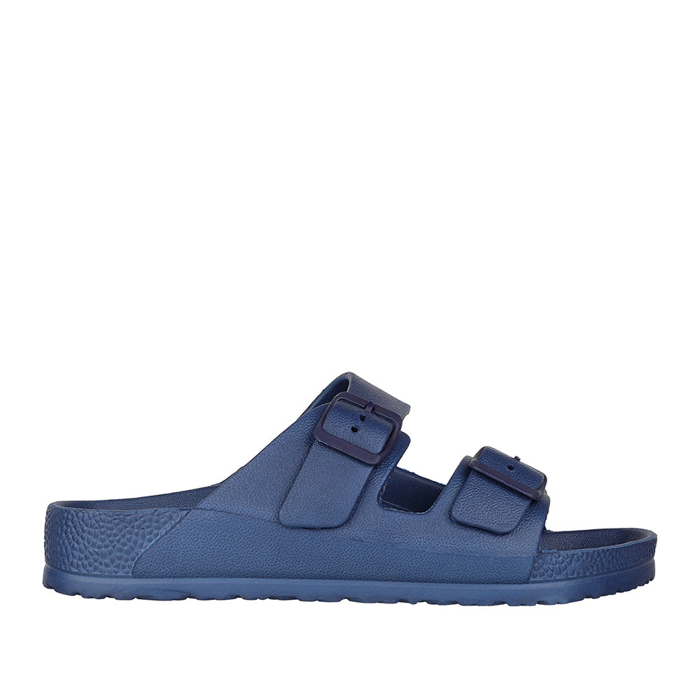 Men Dual Strap Adjustable Comfort Slides