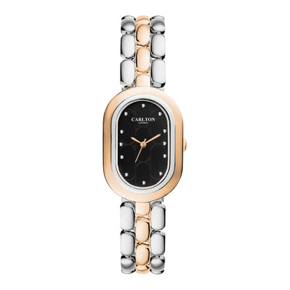 Carlton London Women Cecil Analog Watch CL-CEC-BLK