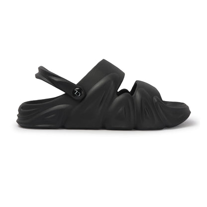 Men Textured Adjustable Double Strap Sandals