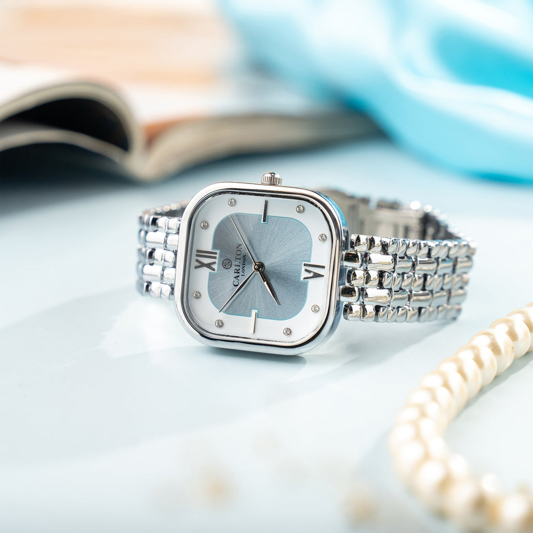 Chelsea Women Analog Stainless Steel Watch-CLSSCSVR