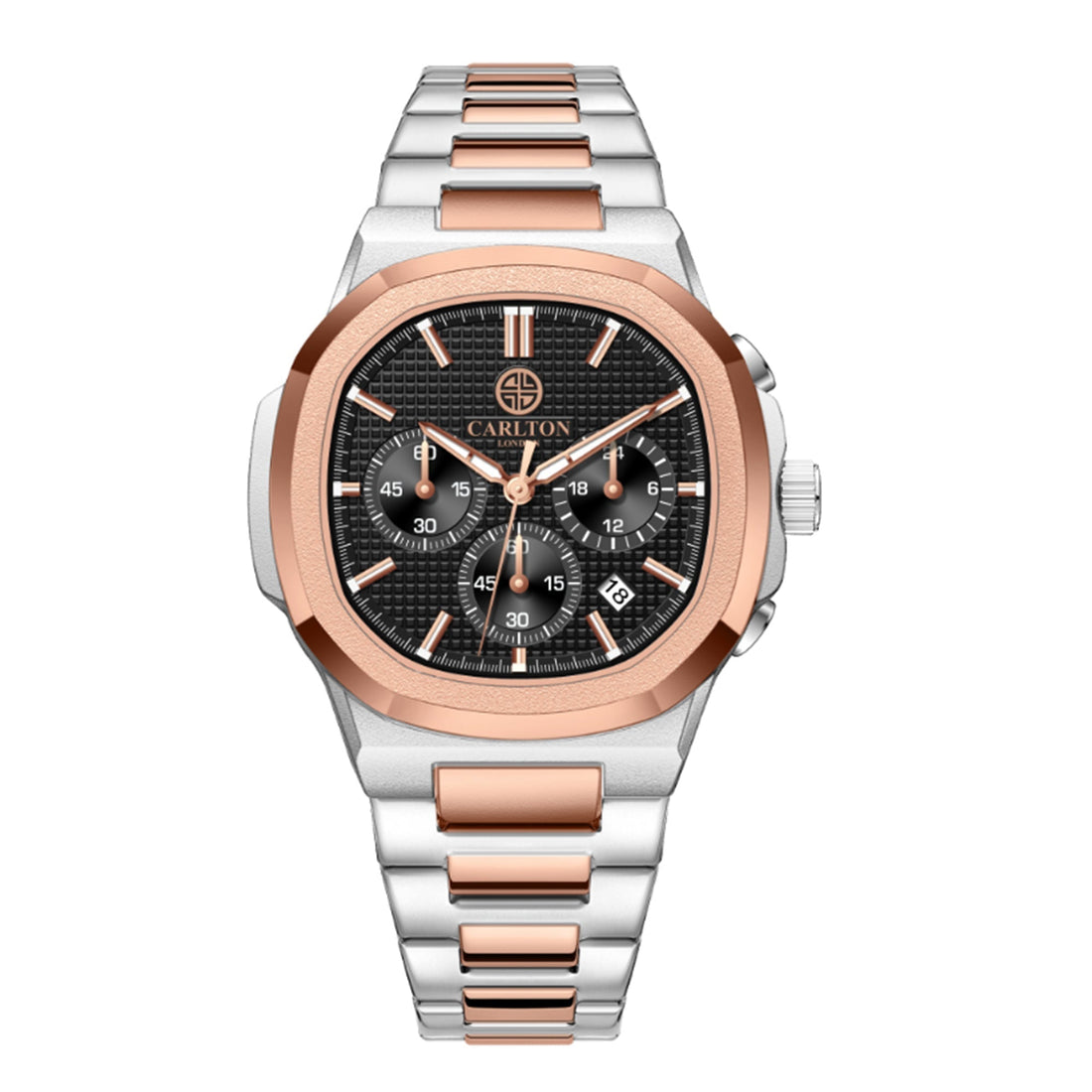 Parker Men Analog Black Watch -CLSDTBLKM