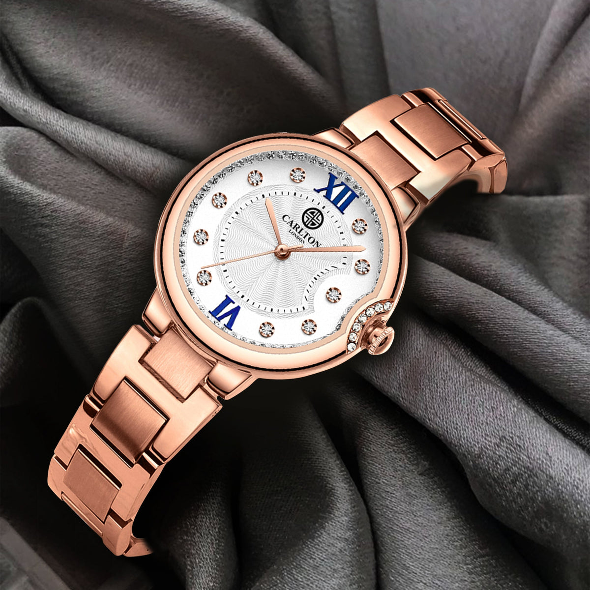 Charlotte Women Analog White Watch-CLWDRGS-004