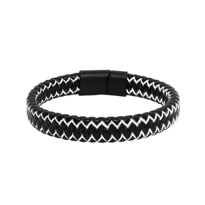 Men Leather Multistrand Bracelet  - CLJW-39
