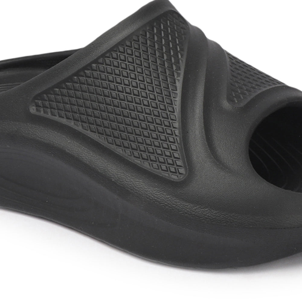 Men Textured Comfort Sliders