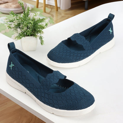 Women Mesh Flyknit Slip-On Lightweight Shoes
